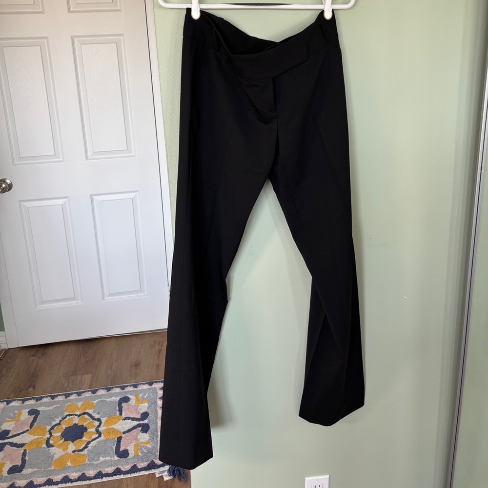 Hugo Boss Virgin Wool Pants Style Tyla Black